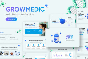 Growmedic Medical PowerPoint Template